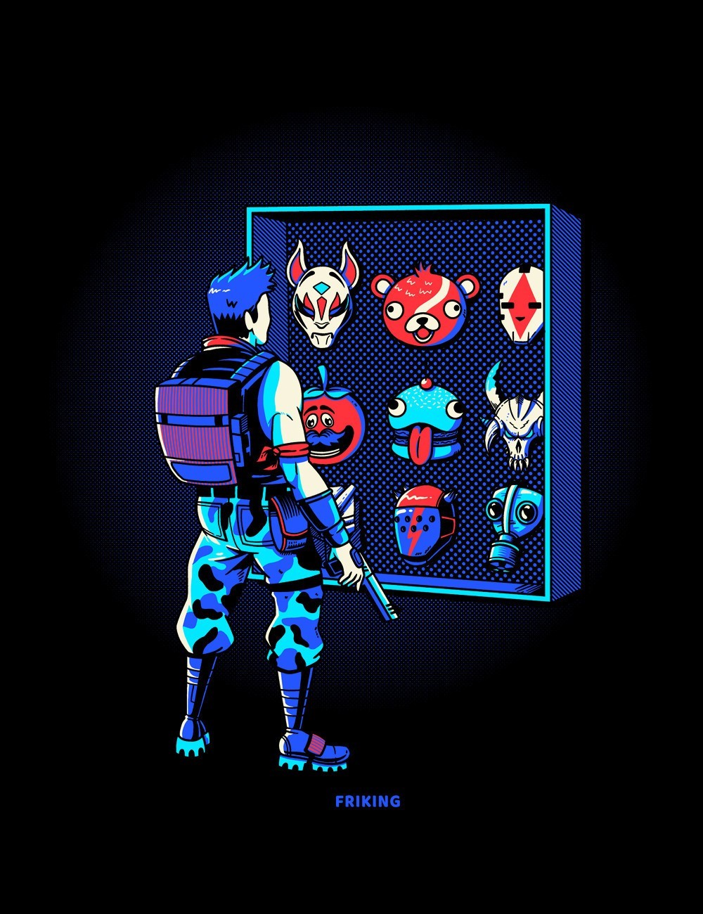 Player unmasked