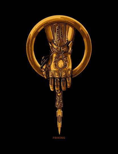 The hand of the titan