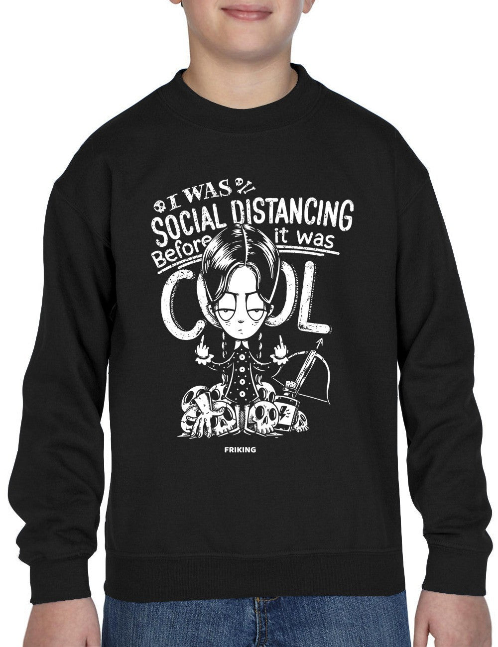 I was social distancing 