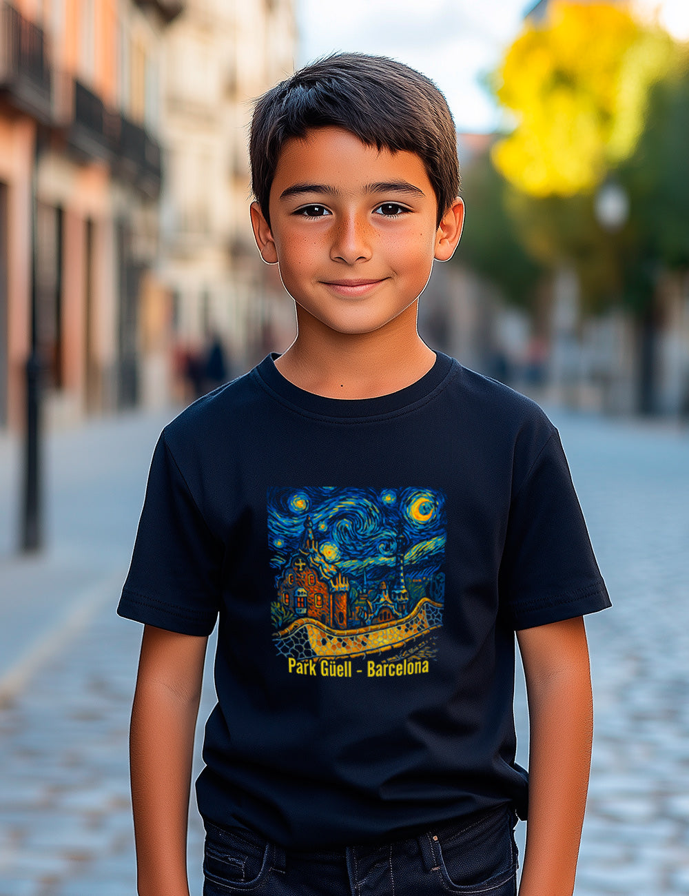 Park Guell  NIÑO