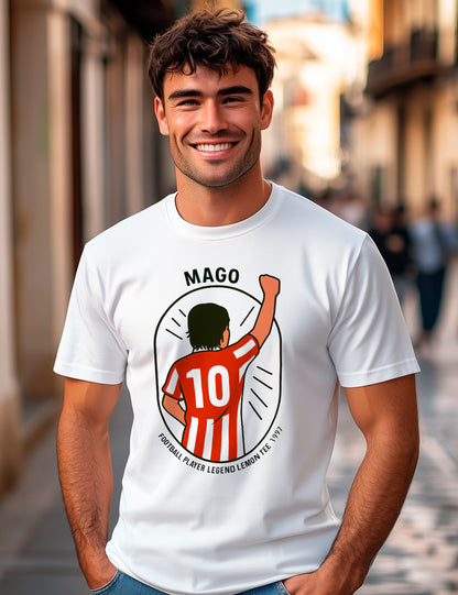 Mago rojo y blanco L676