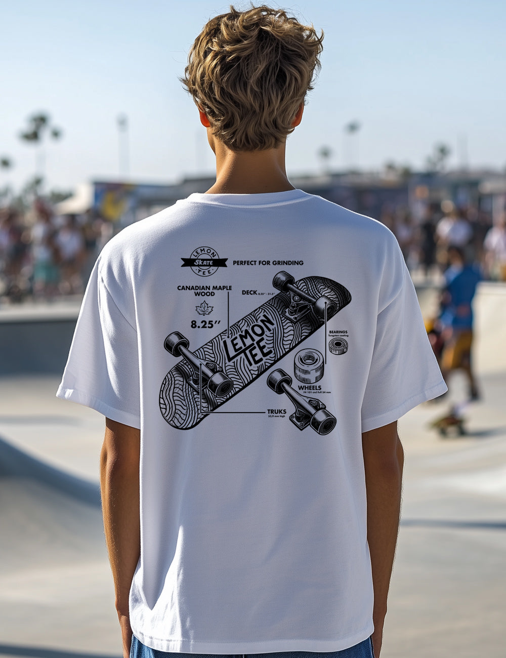 Grinding Lemon Tee L149