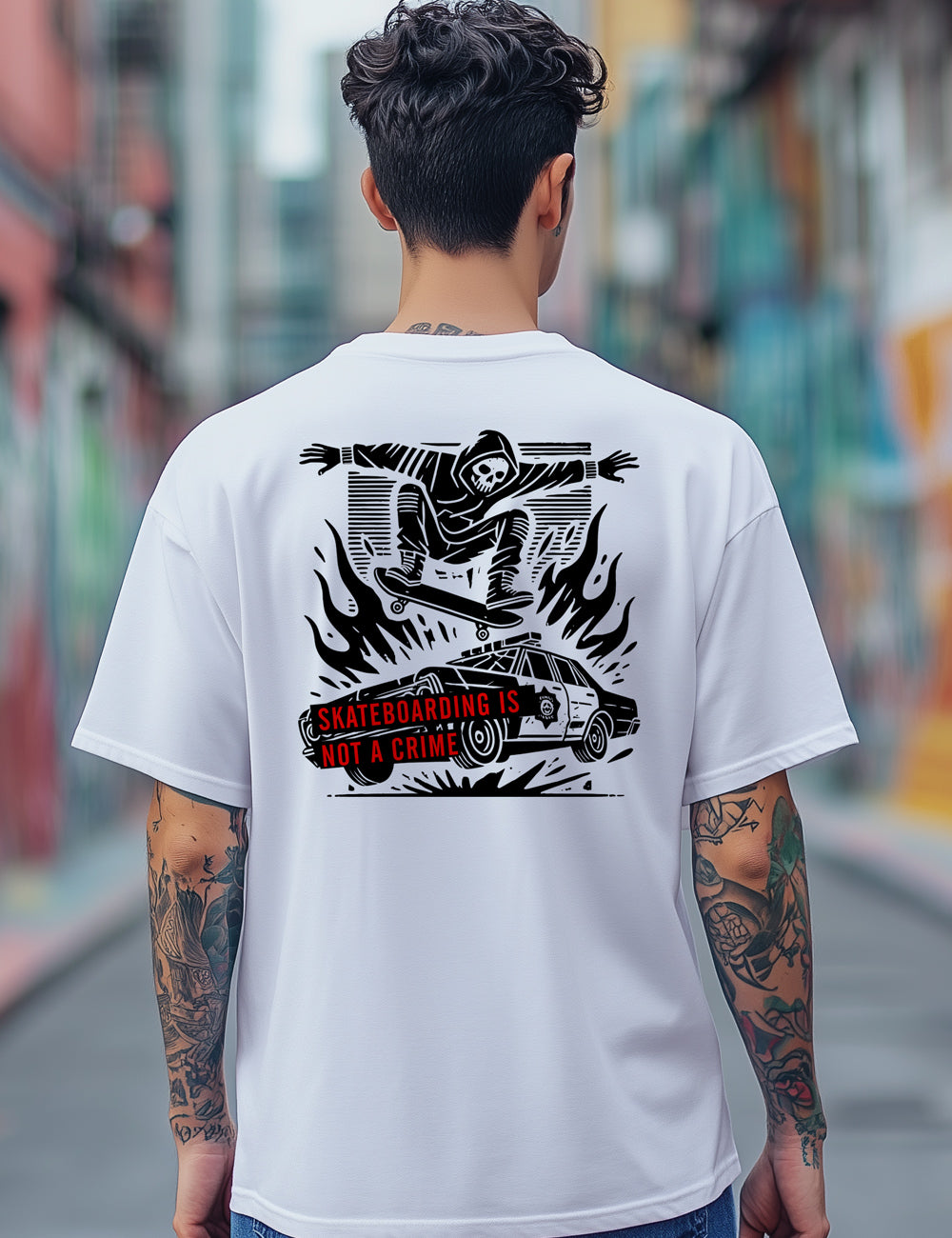 Skateboarding is not a crime L177