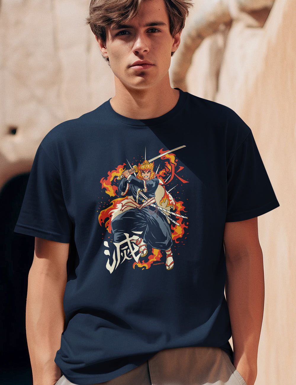 Flames samurai