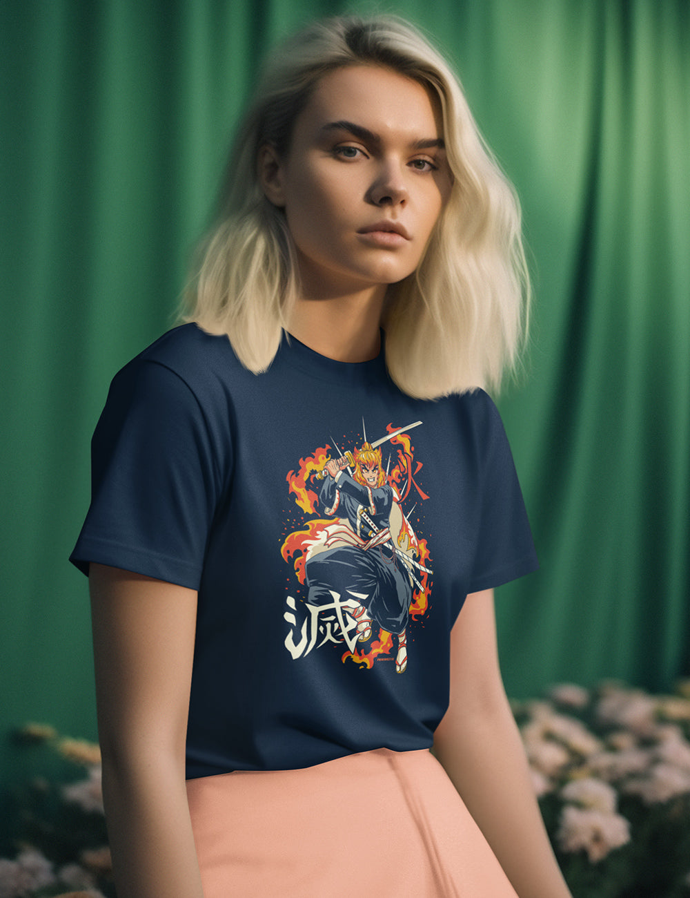 Flames samurai