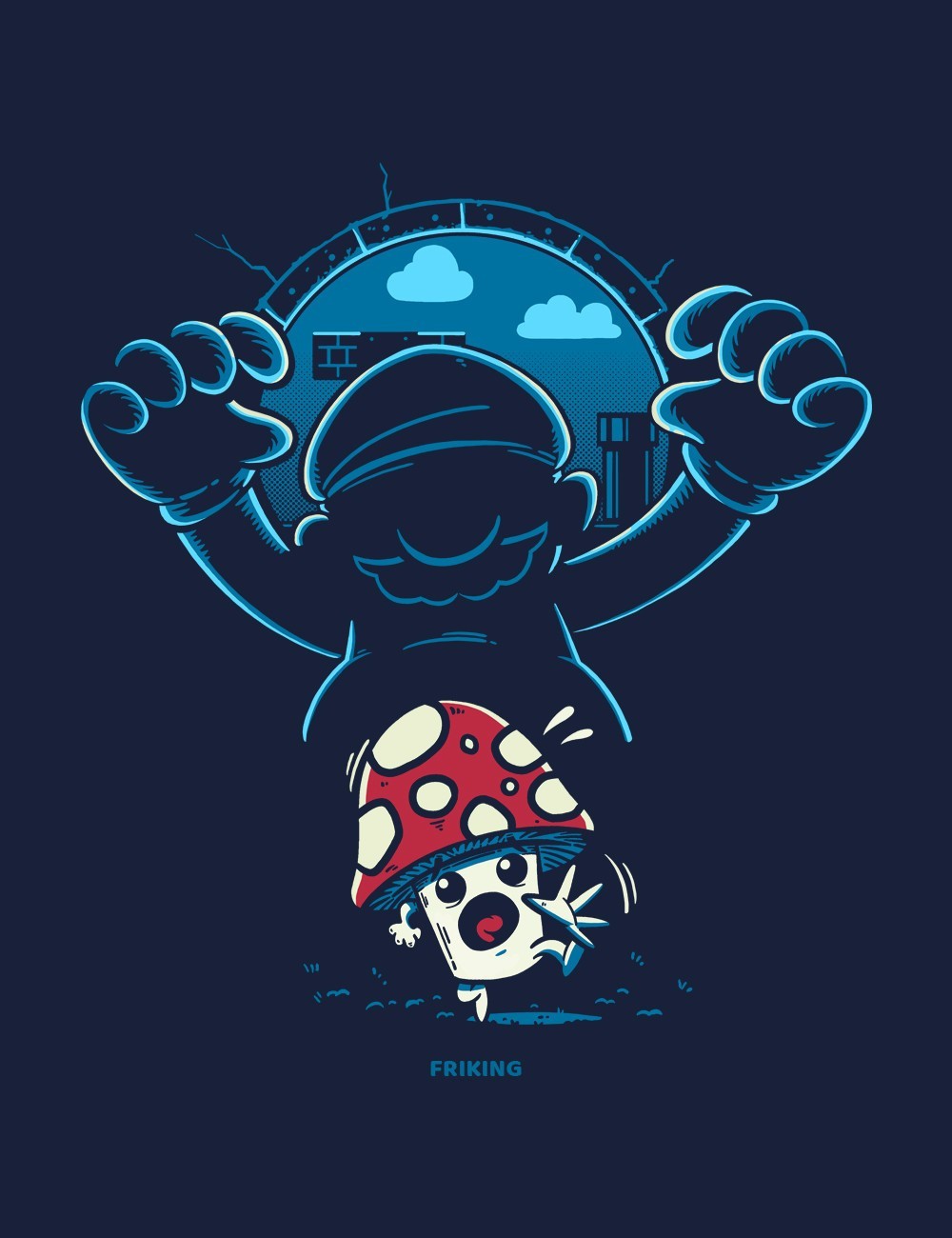 Running Mushroom