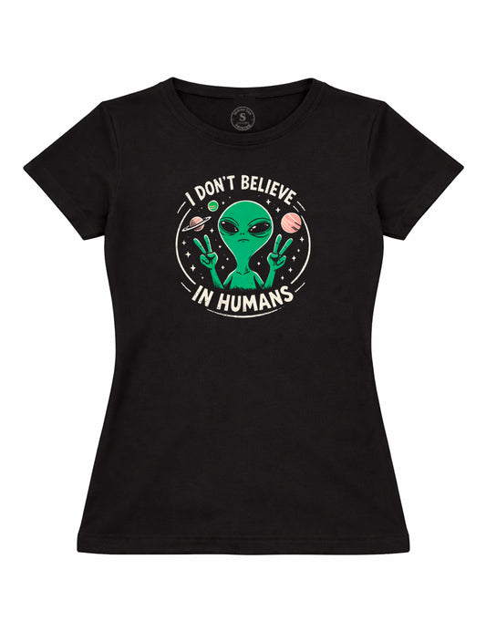 I don't believe in humans 