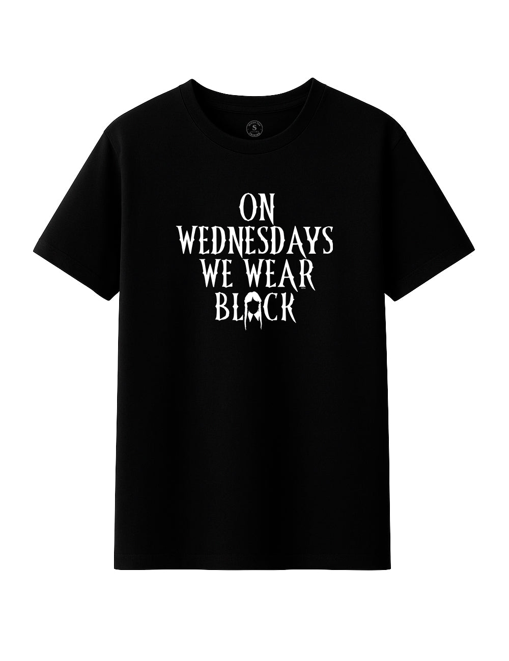 We wear black