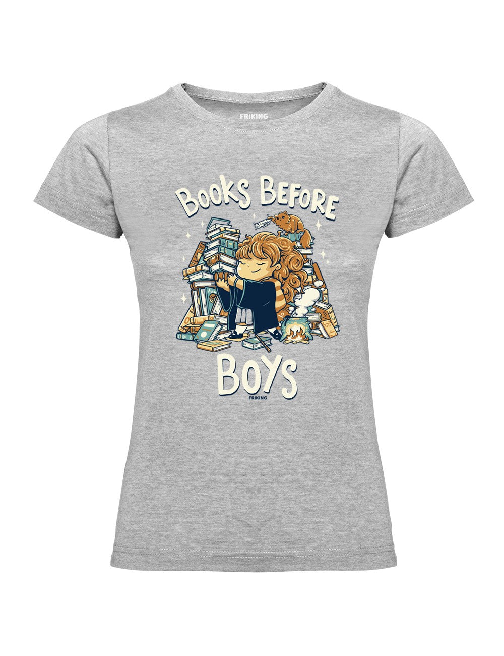 Books before boys