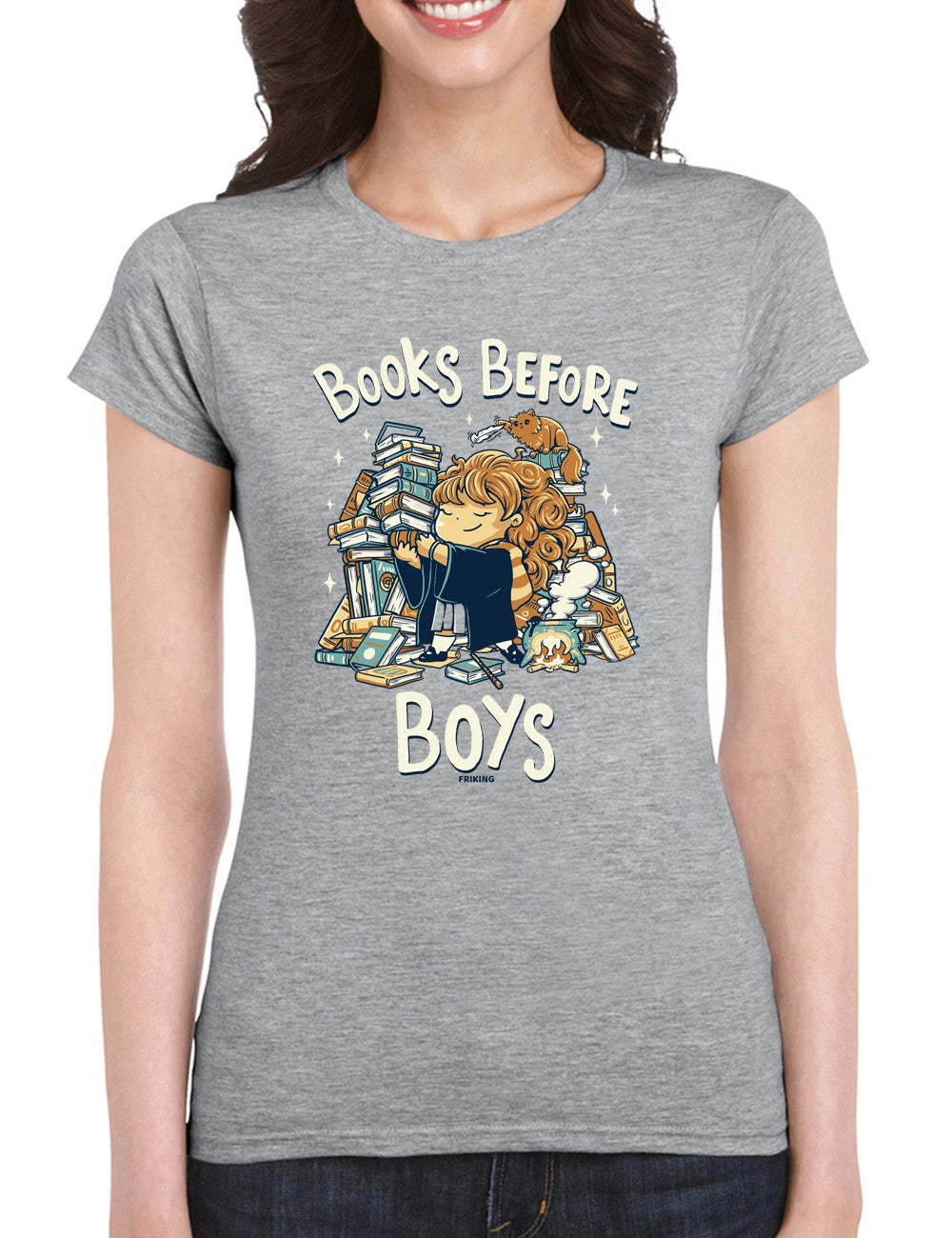 Books before boys