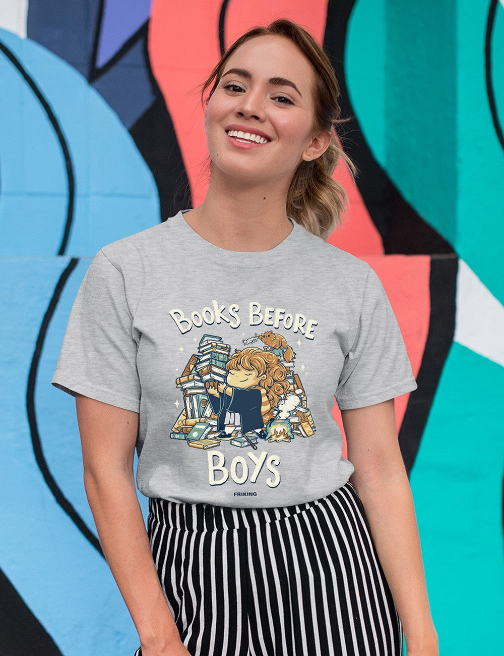 Books before boys