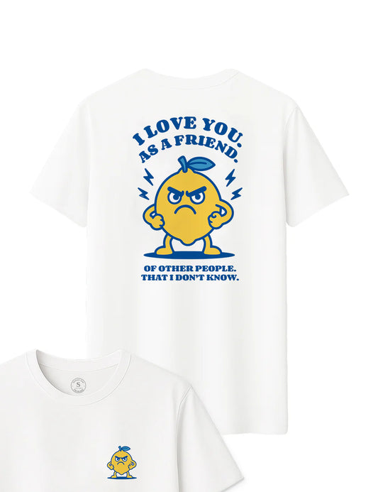 I like you as friend