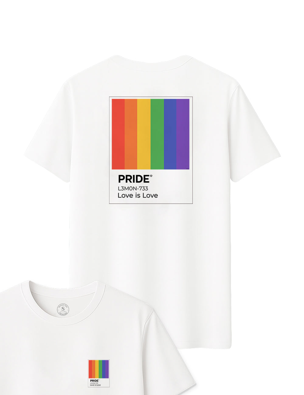Pride Colors Delante y Espalda