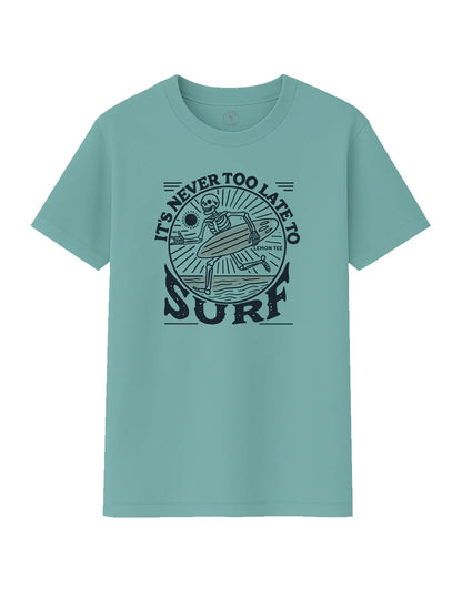 Too later to surf