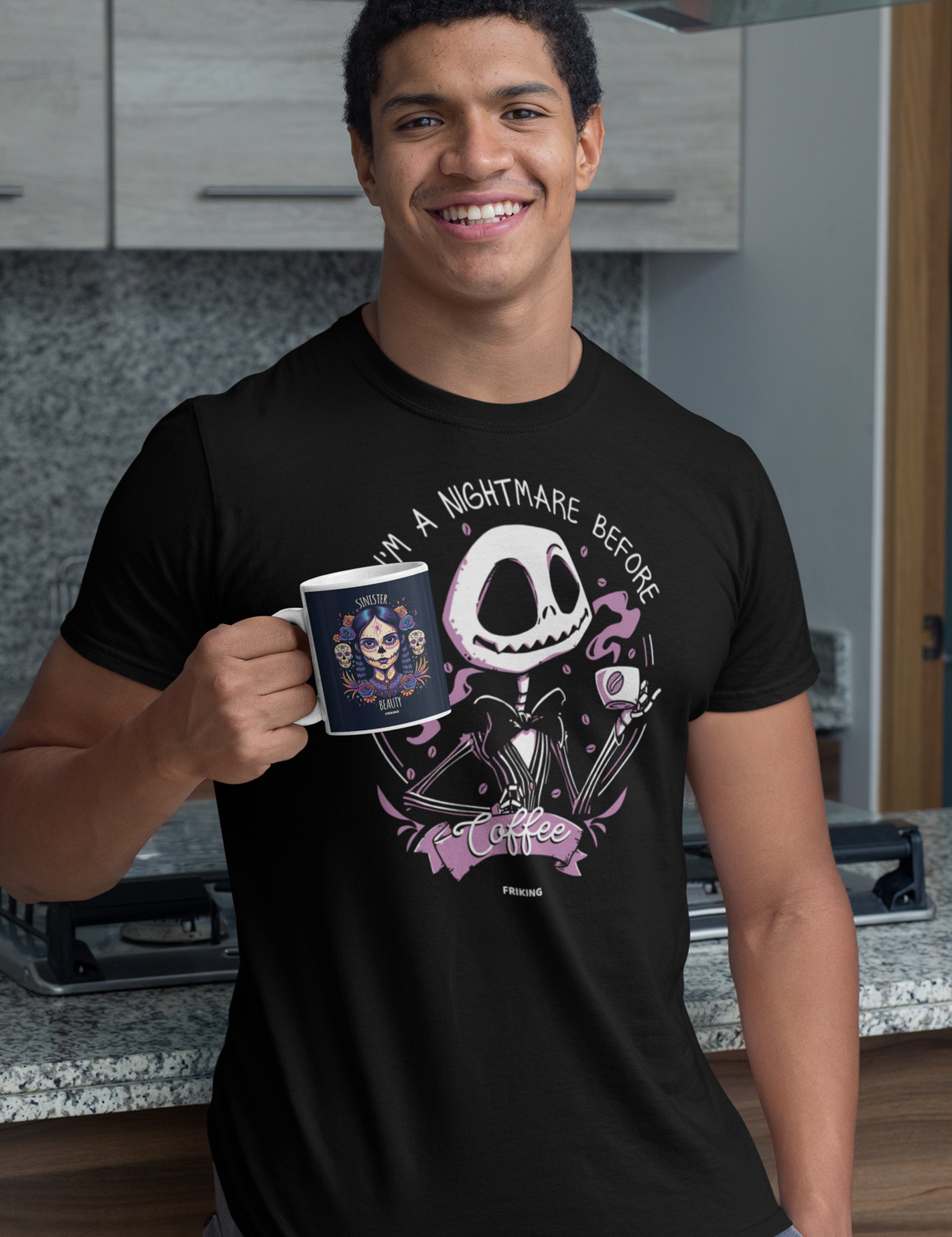 Im a nightmare before coffee